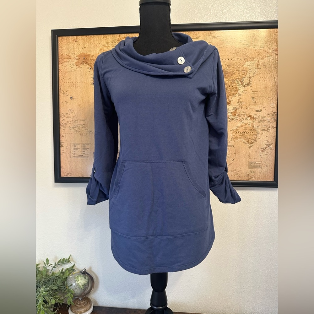 Soft Surroundings cowl neck sweater